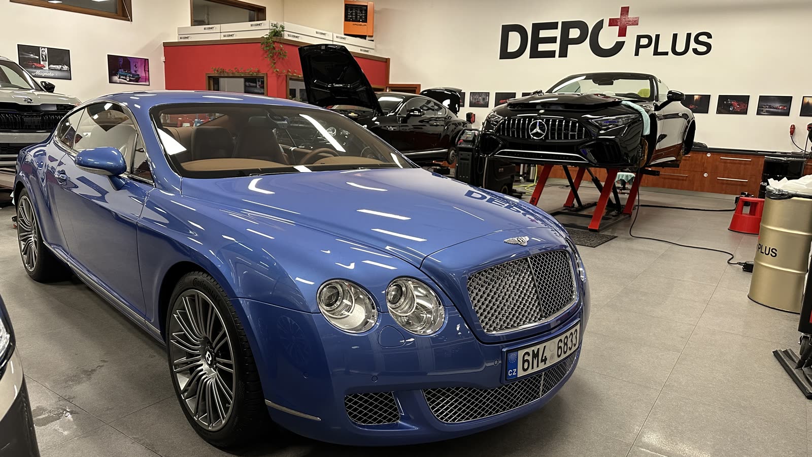 Bentley Continental GT Speed ve studiu DEPO+